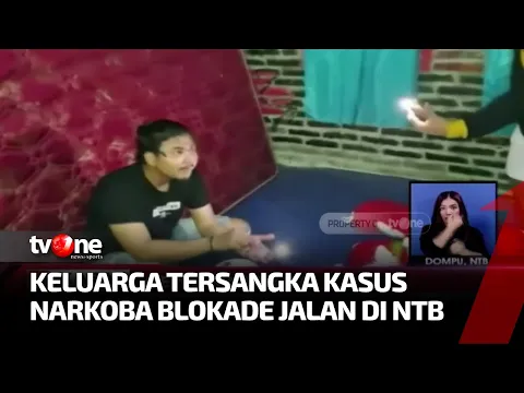 Tak Terima Salah Satu Keluarganya Diamankan Polisi, Puluhan Orang Blokade Jalan Raya di Dompu