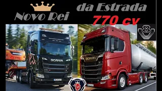 Novo Scania 770cv - o Caminhão mais potente do mundo