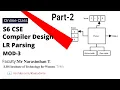 CS304 Compiler Design Module-3 Part-2 S6 CSE KTU Online Class