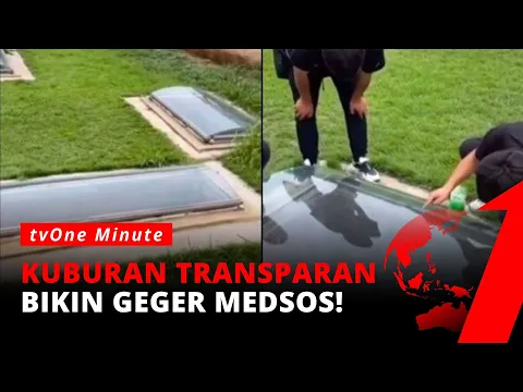 Warganet Indonesia Dibuat Kaget, Baru Kali Ini Ada Kuburan Transparan yang Isinya Kelihatan Semua