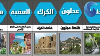 جميع المحافظات الأردنية دندنها