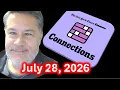 Art Plays Connections For Tuesday July 28