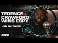 Terence Bud Crawford is The 2026 ESPYS Best Fighter The Pat McAfee Show