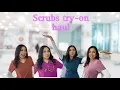Scrubs haul - different petite scrubs pants vs regular all under 30 walmart