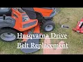 Husqvarna Riding Lawn Mower Drive Belt Replacement Fix LGT2654