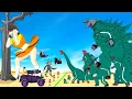 Download Lagu Evolution Of GODZILLA \u0026 KONG, Shin GODZILLA, DINOSAUR Playing Squid Game 2 Animation | 어몽어스 오징어 게임 2