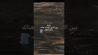 بين القبور الهادئه هنالك روح احبها 