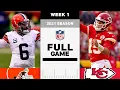 Cleveland Browns vs Kansas City Chiefs FULL GAME NFL 2021 Season Week 1