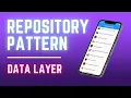 Data Layer in Flutter Use the Repository Pattern to keep a local copy of your API data