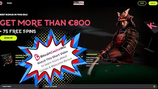 Spin Samurai Casino Review
