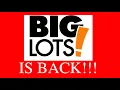 Big Lots is BACK Springhill Florida MORE clothes Big Lots walkthrough WHAT do they have