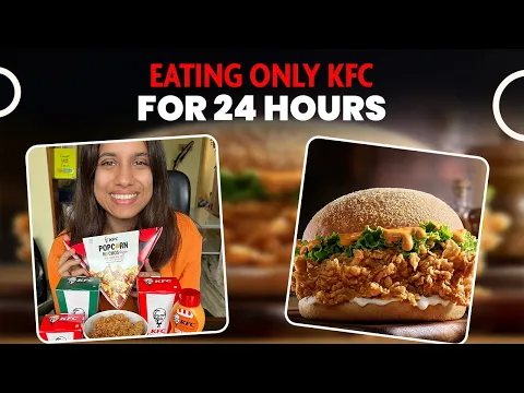 Download MP3 Eating Only KFC 🍗 for 24 Hours Challenge 😱😱 | So Saute