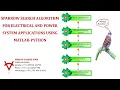 SPARROW SEARCH ALGORITHM FOR ELECTRICAL AND POWER SYSTEM APPLICATIONS USING MATLAB PYTHON