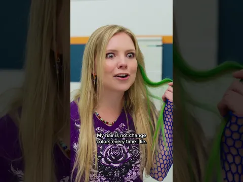 My Hair is Changing Colors! (Part 4) #microdrama #funny
