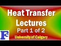 HEAT TRANSFER COURSE PART 1 OF 2 By Dr Ron Hugo University of Calgary