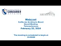 California Architects Board - Board Meeting
