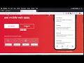 onsen ui mobile app demo