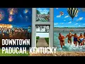 Walking Through Downtown Paducah Kentucky - Historic Streets Murals and Riverfront Charm