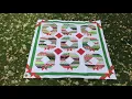 The Holly Jolly Wreath Quilt Christmas Sewing