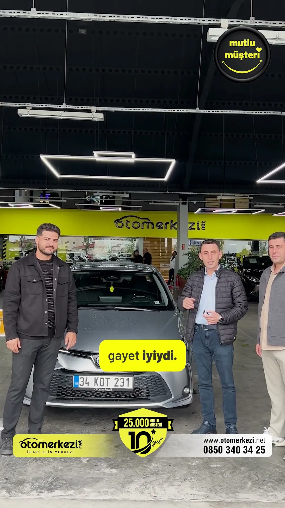 Otomerkezi ile Mutlu Müşteriler