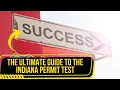 60 Indiana Permit Test Questions 2026 BMV Written Practice Study Guide