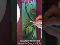 Butterfly Garden Pole Part 2 Flowers Leaves