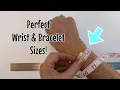 How to measure wrist bracelet sizes Perfect bracelets every time tips for a secure knot