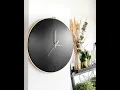 Leather Wall Clock - Extra large size