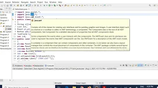 Advanced Java Lab Program 1 part 1