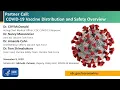 Partner Update Call Vaccine Distribution and Safety Overview