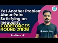 Prob - F Yet Another Problem About Pairs Satisfying an Inequality