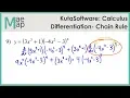 KutaSoftware Calculus - Chain Rule