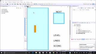Game Prototyping Tetris in Java Part 3 - Arrow Keys Control