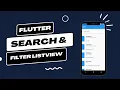 Flutter Tutorial - Search Filter ListView