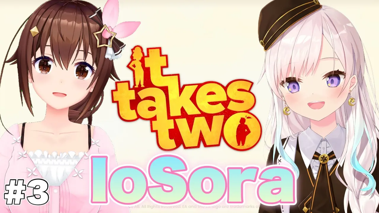 【It Takes Two】今日も協力できるのか！？【#IoSora/#ときのそら生放送】