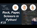 Python Tutorial for Beginners - How to Program Rock Paper Scissors in Python