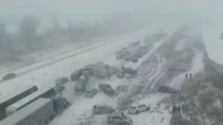 Iowa DOT I-35 Crash 2018