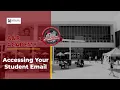 Accessing Your Student Email
