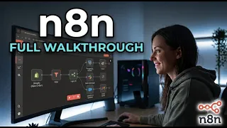 n8n Beginner Walkthrough Master The Interface Build Your First Workflow 2026 Tutorial