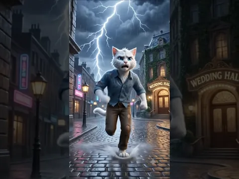 A Love Beyond Riches the End🥲🥲#cat #cartoon #ai #sad #shortvideo