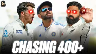 Chasing 400 Against Kiwi Spinners India vs New Zealand Cricket 24