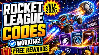 NEW All Working Rocket League Codes July 2026 - Rocket League Redeem Codes