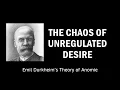 Durkheim s Theory of Anomie