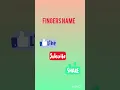 Download Lagu Fingers name