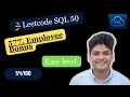 577 Employee Bonus Days Of SQL Challenge LeetCode