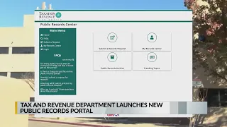 Tax and Revenue Dept launches public records portal