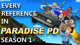 every reference in paradise pd season 1