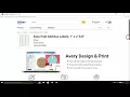 How to Download a Template for Microsoft Word or Adobe Creative Cloud from Avery com