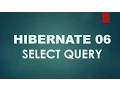 Hibernate - 06