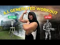 Hardest Workout Routine according to A I ARMS SHOULDERS